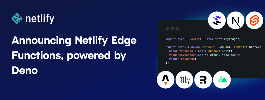 Announcing Netlify Edge Functions 